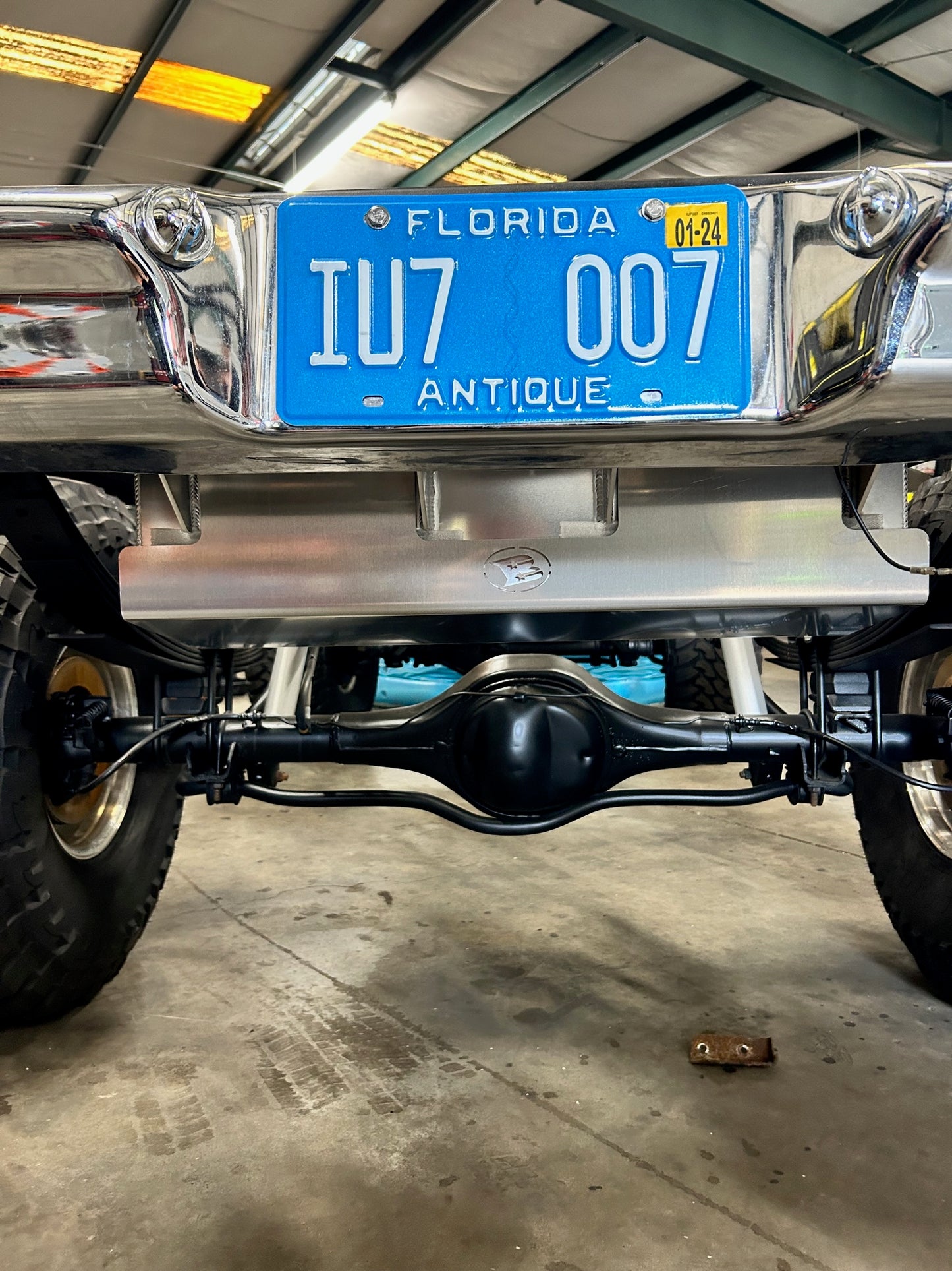 Boyd 78-79 Bronco Skid Plate from .190 Aluminum #14075-SP