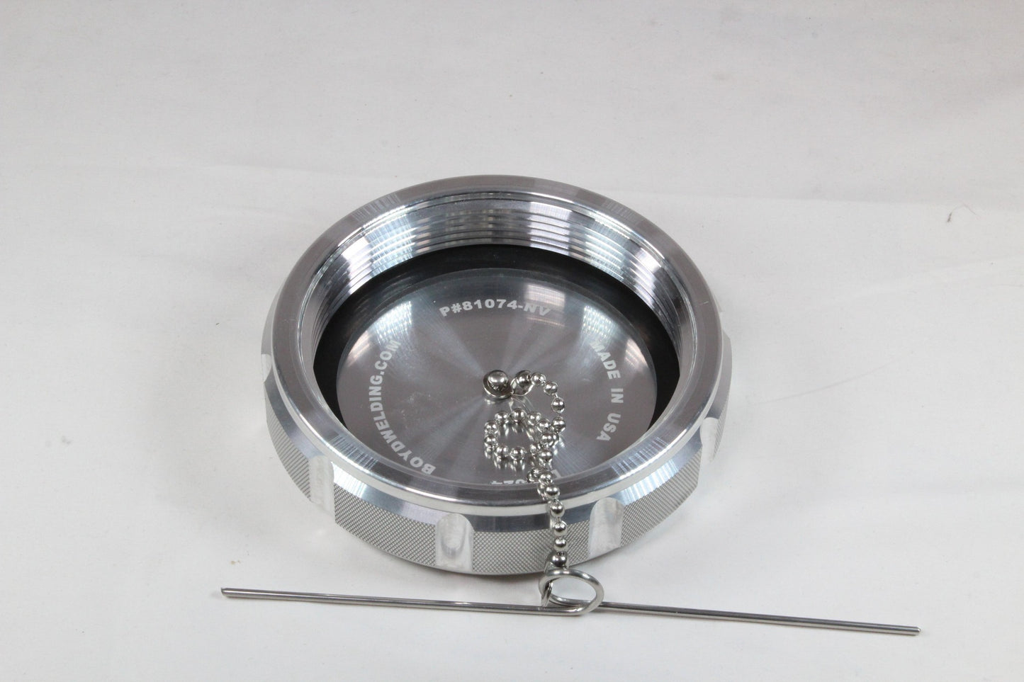 Boyd 4.0" NPSM Loose CNC Machined Aluminum Cap
