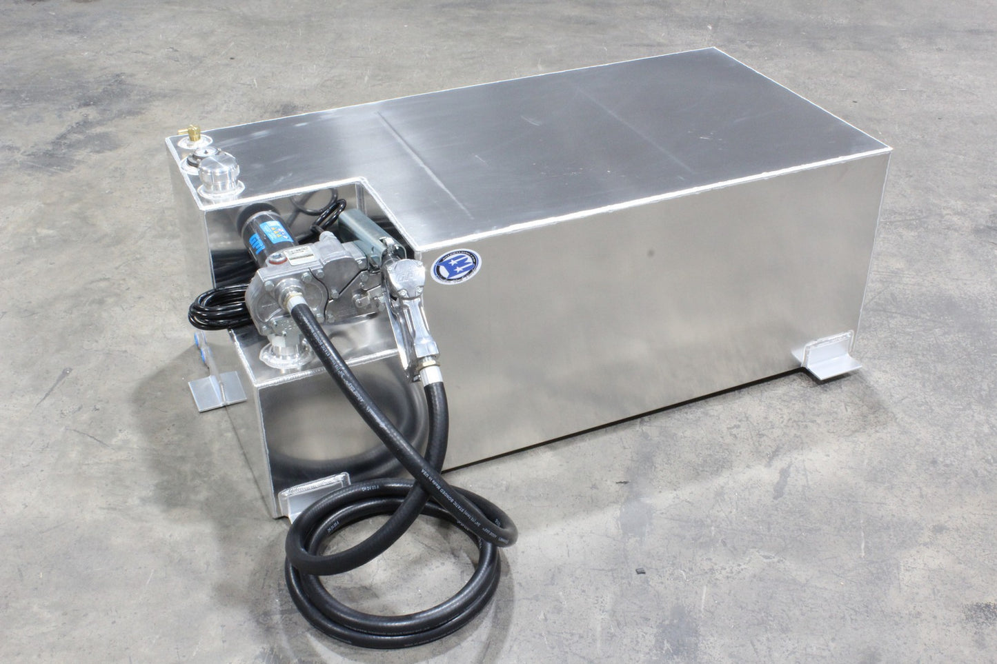 75 Gallon 48x24x18 Aluminum Tank W GPI 15GPM Pump Included