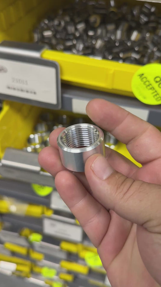 Aluminum NPT Half Coupling