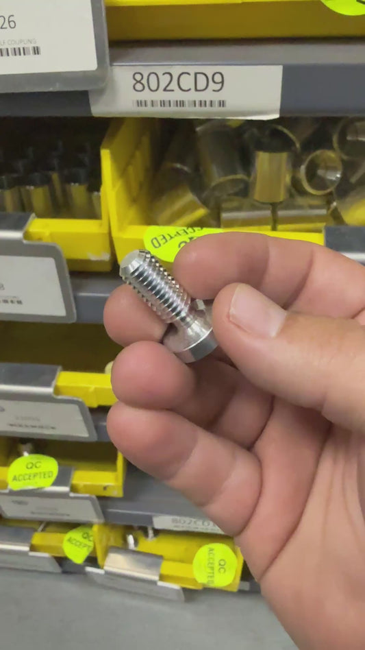 Male Weld-On Threaded Stud Aluminum