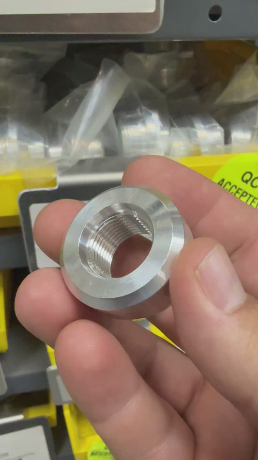 Aluminum SAE O-Ring Female Weld Fitting