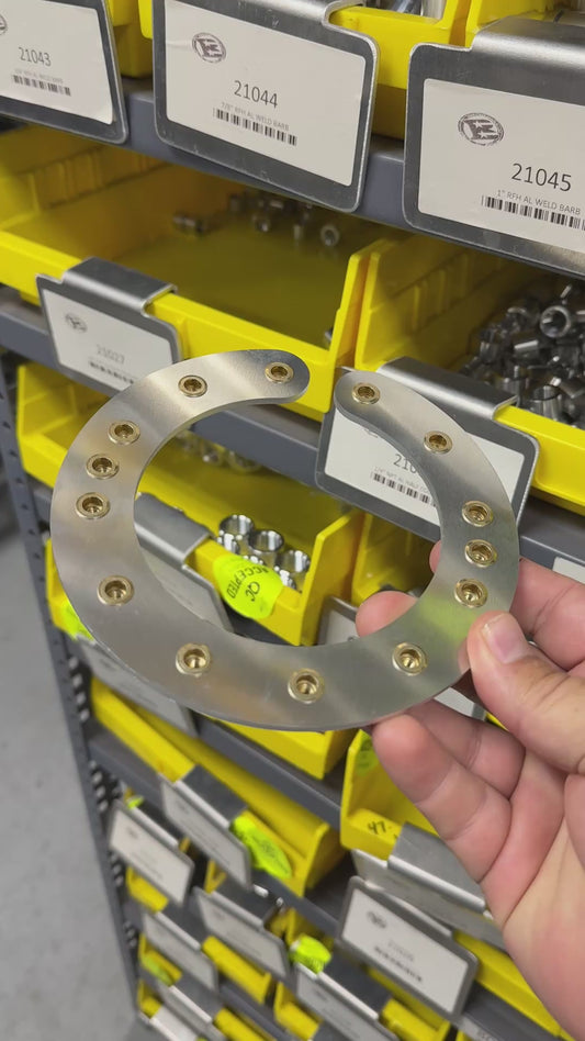 #41008 Replacement Aluminum Under ring for 6" OD x 4" ID Access Port