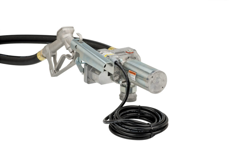 GPI 12V 15GPM Transfer Pump W Manual Nozzle