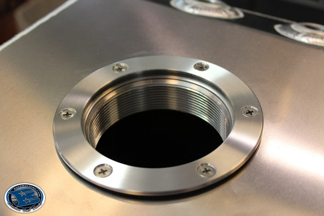 CNC Machined Aluminum Flush Tank Fill W Delrin Key