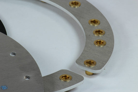 Aluminum 8"OD X 6"ID Bolt In Tank Clean Out Access Plate