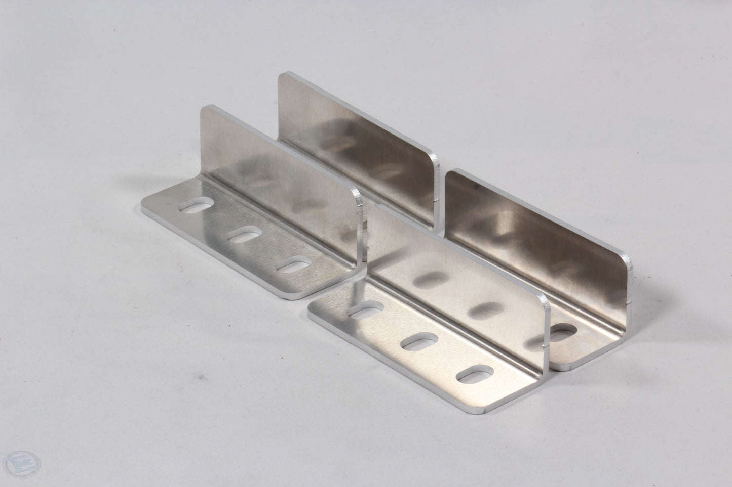 Aluminum 1.5 x 1.5 x 4" Long Sheet Metal Mounting Tabs