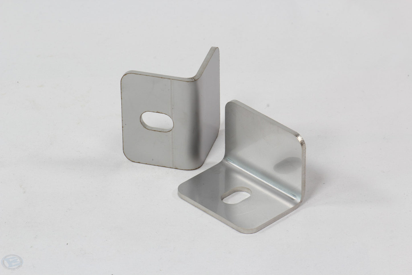 Stainless Steel 1.5 x 1.5 x 2" Long Sheet Metal Mounting Tabs