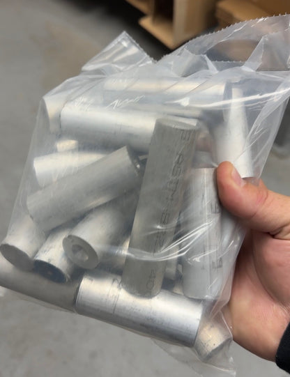 Aluminum 1.0" OD 6061 T6 5LB Pack Bar Ends