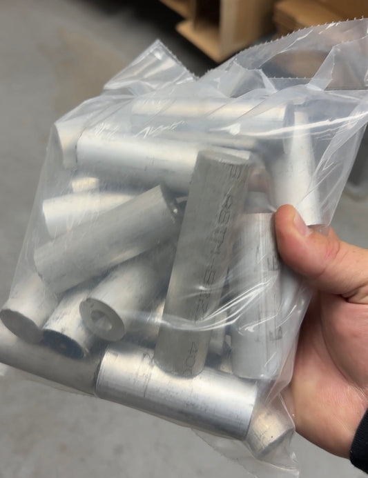 Aluminum 1.0" OD 6061 T6 5LB Pack Bar Ends