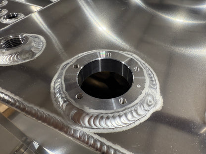 CNC MACHINED 5 BOLT SENDING UNIT FLANGE