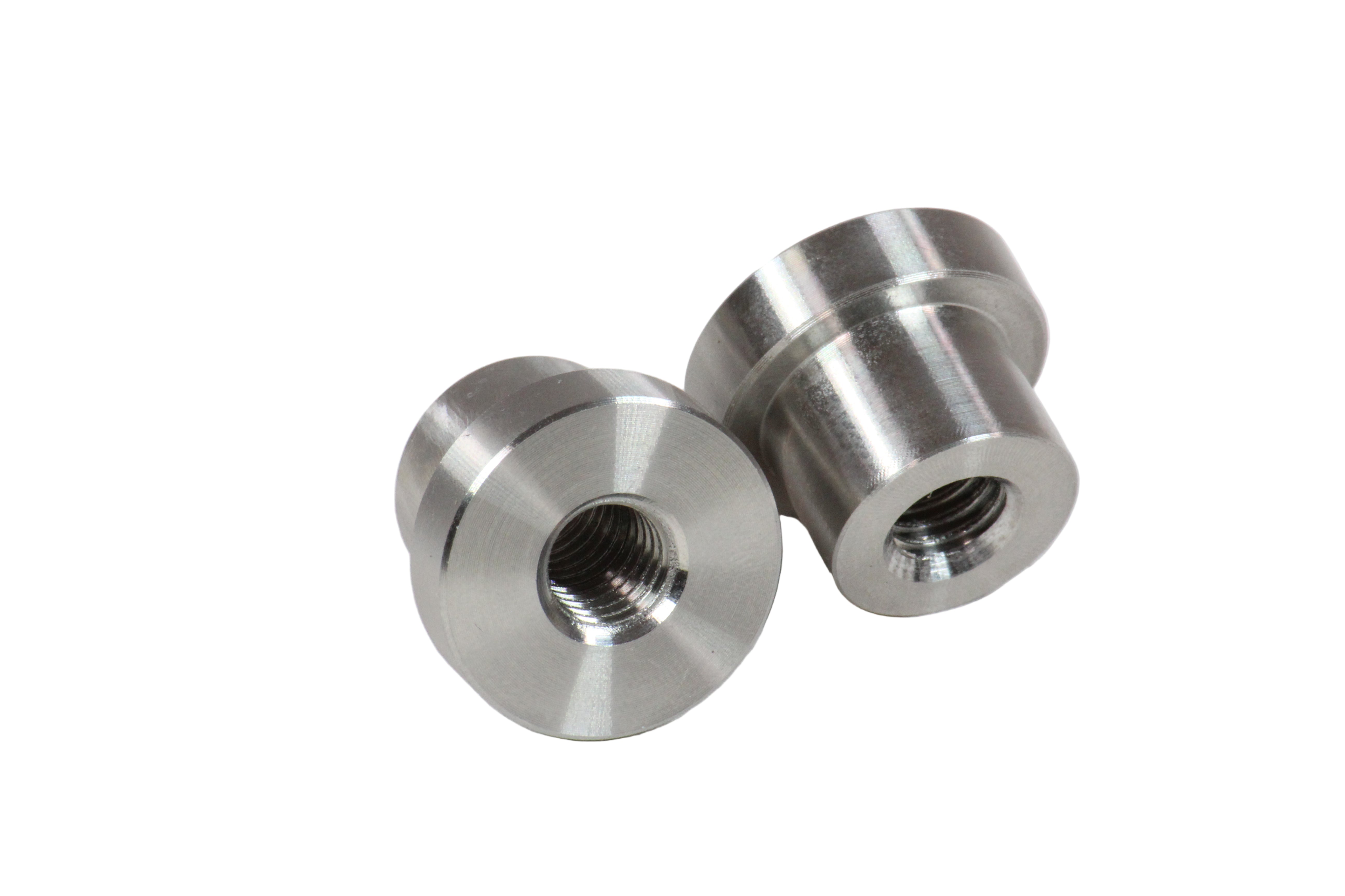Double Threaded Boss Stainless Steel THRU Threaded Boss – Boyd Welding LLC