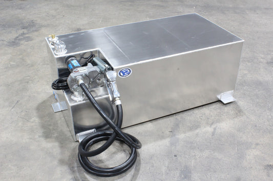 75 Gallon 48x24x18 Aluminum Tank W GPI 15GPM Pump Included
