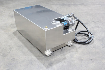70 Gallon 47.5x24x18 Service Body Aluminum Tank W GPI 15GPM Pump Included