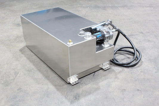 70 Gallon 47.5x24x18 Service Body Aluminum Tank W GPI 15GPM Pump Included