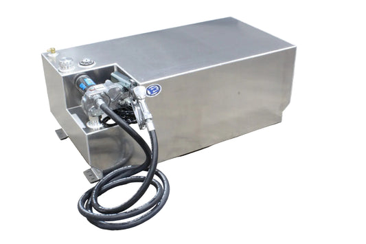 70 Gallon 47.5x24x18 Service Body Aluminum Tank W GPI 15GPM Pump Included