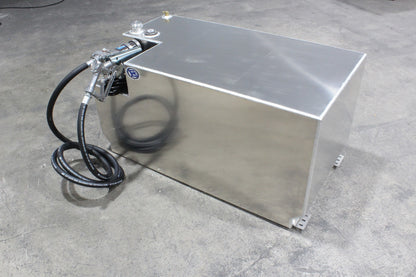 100 Gallon 47.5x26x24 Service Body Aluminum Tank W GPI 15GPM Pump Included