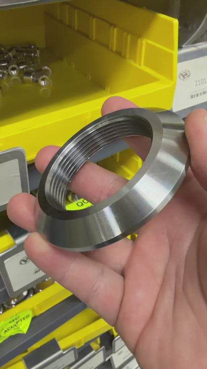 Steel Machined NPT Flanged Weld Bung