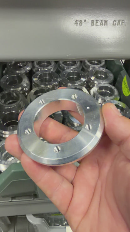 CNC MACHINED 5 BOLT SENDING UNIT FLANGE