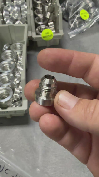Stainless Steel AN / JIC Weld on Fitting