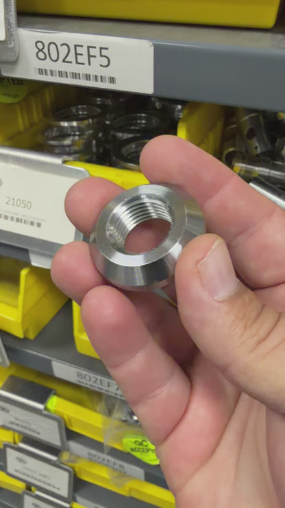 Steel Machined NPT Flanged Weld Bung