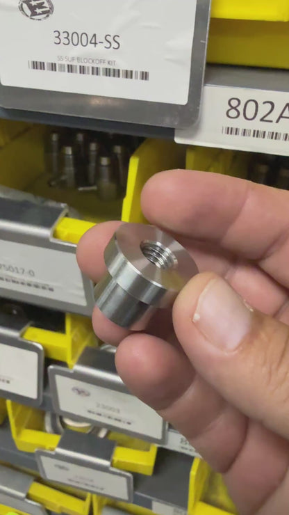Stainless Steel THRU Threaded Boss