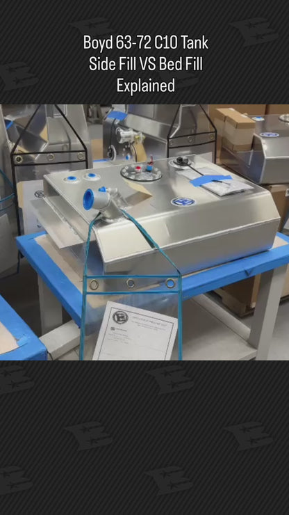 63-72 C10 Bed Fill EFI Tank With Aeromotive Stealth 340 In-Tank pump