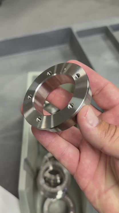 CNC MACHINED 5 BOLT SENDING UNIT FLANGE