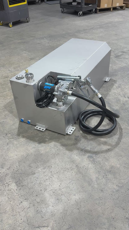 Stainless Steel 60 Gallon 48x20x17 Tank W Pump