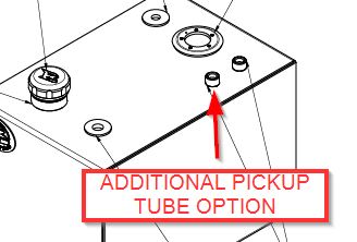 Additional Pickup Tube Option